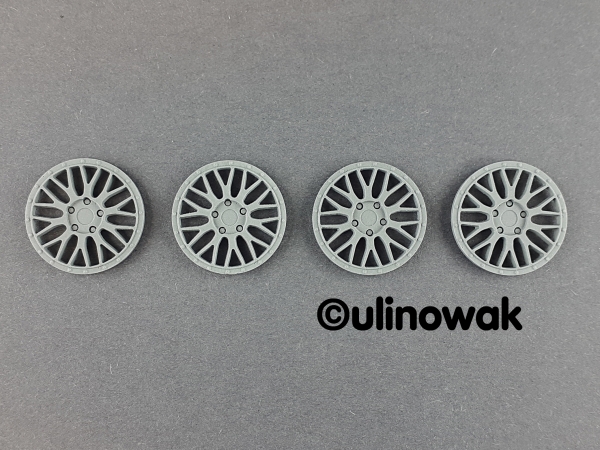 18I #059 BBS Le Mans-Design Resine Felgeneinsatz 18 Zoll 1:18